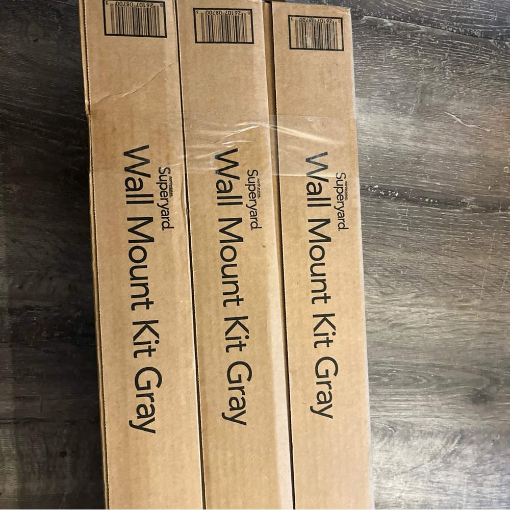 Wall Mount Kit - Gray